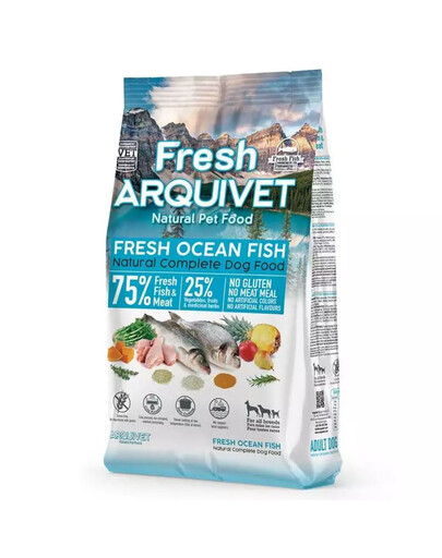 ARQUIVET Fresh Halbfeuchtes Hundefutter Ozeanfisch 2,5 kg