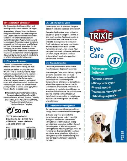 TRIXIE Tränenstein-Entferner 50ml