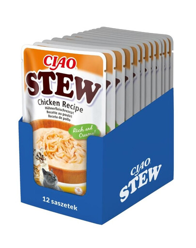 INABA CIAO Stew Hähnchengericht 12x40g