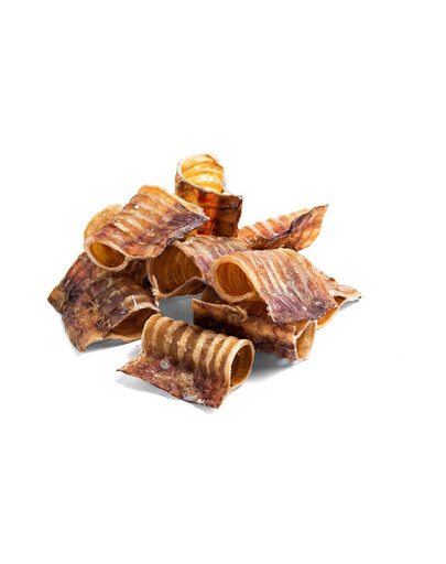 PETMEX Geschnittene Luftröhre vom Rind 500g natürlicher Kauartikel für Hunde