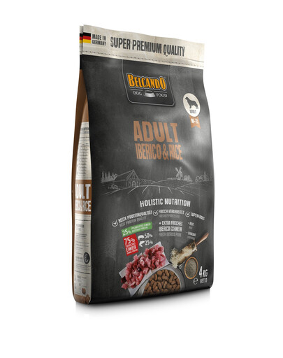 BELCANDO Adult Iberico & Rice M-XL 4 kg
