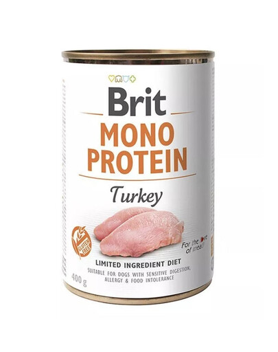 BRIT Mono Protein Turkey 400 g monoproteinhaltiges Putenfutter