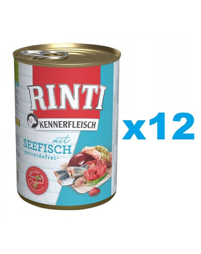 RINTI Kennerfleisch Seefisch 12x400g
