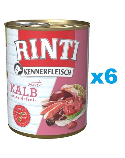 RINTI Kennerfleisch Kalbfleisch 6x800g