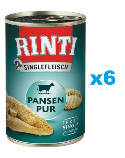 RINTI Singlefleisch Pure Monoprotein Pansen 6x800g