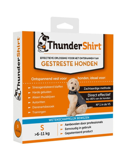 THUNDERSHIRT Anti-Stress-Weste für Hunde S