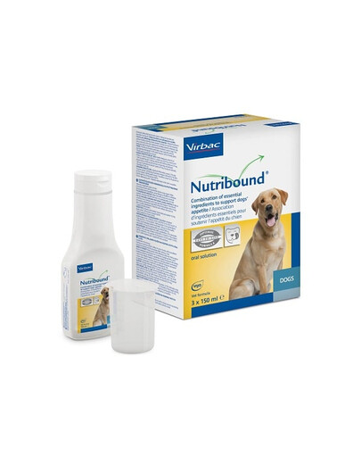 VIRBAC Nutribound Dog 3x150ml