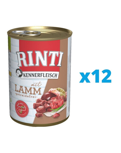 RINTI Kennerfleisch Lamm 12 x 800 g