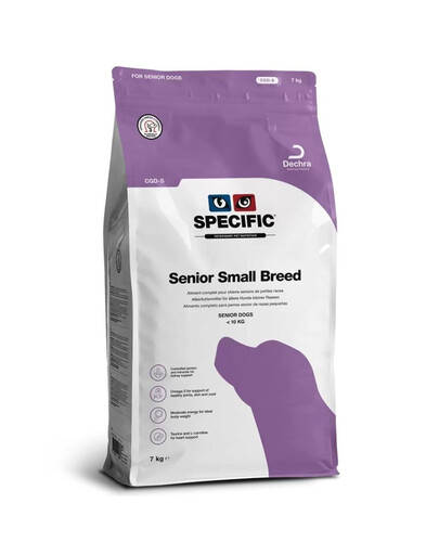 SPECIFIC Dog CGD-S Senior Small Breed:Senior Hundefutter für kleine Rassen 7 kg