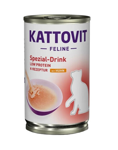 KATTOVIT Cat Diet Drinks Niere-Renal Drink Huhn 135 ml