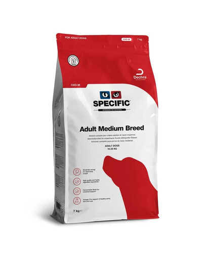 SPECIFIC Dog CXD-M Adult Medium Breed: Hundefutter für mittlere Rassen 7 kg