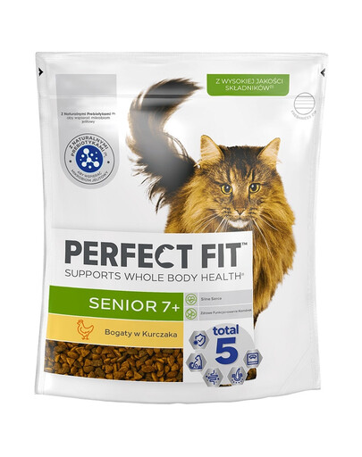 PERFECT FIT (Senior 7+) 750  Reich an Huhn – Trockenfutter für ältere Katzen
