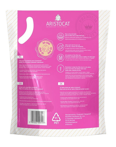 ARISTOCAT Silikatstreu für Katzen 3,8 l