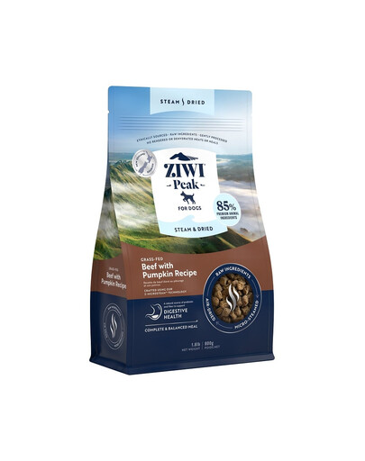 ZIWIPEAK Dog Steam & Dried Rindfleischtrockenfutter für Hunde 800 g