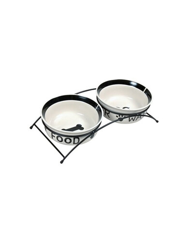 TRIXIE  Napf-Set 2 x  250 ml / 13 cm