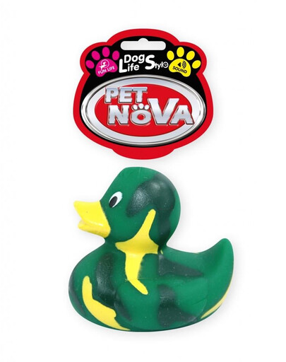 PET NOVA DOG LIFE STYLE Hundespielzeug Ente 7cm Vinyl