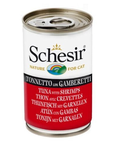 SCHESIR Thunfisch mit Garnelen 140 g