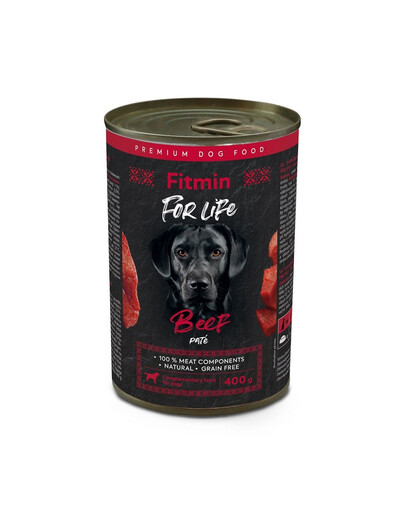 For Life dog pate pasztet z wołowiną dla psa 400 g