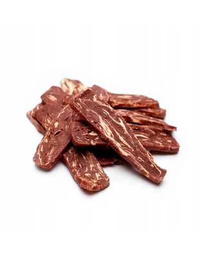 Paski z kaczki i dorsza 500 g przysmak dla psa