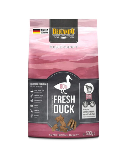 BELCANDO Mastercraft Fresh duck Świeża kaczka 500 g