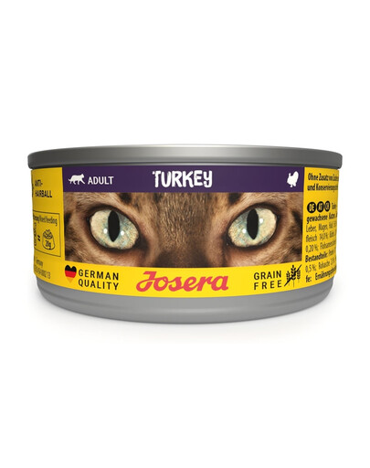JOSERA Adult Turkey 85g Natvoer voor Katten met Kalkoen