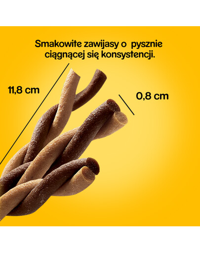 PEDIGREE Rodeo przysmak z wołowiną 122 g