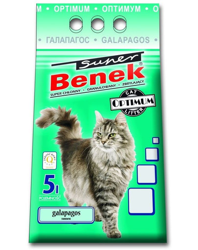 BENEK Super optimum galapagos Katzenstreu 5 L