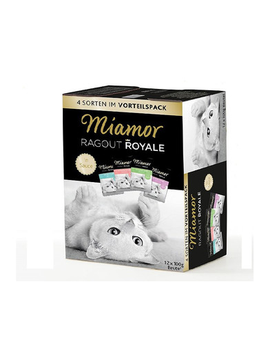 MIAMOR Ragout Royal Mix Beutel-Set in Sauce 12 x 100 g