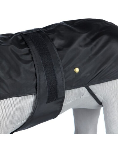 TRIXIE Reflektierende Weste Paris schwarz XL 70 cm