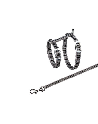 TRIXIE Katzengeschirr mit Leine L 1,20 m