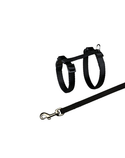 TRIXIE Katzengeschirr mit Leine Mix Farben 26-43 cm/10 mm