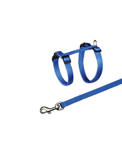 TRIXIE Katzengeschirr mit Leine Mix Farben 26-43 cm/10 mm
