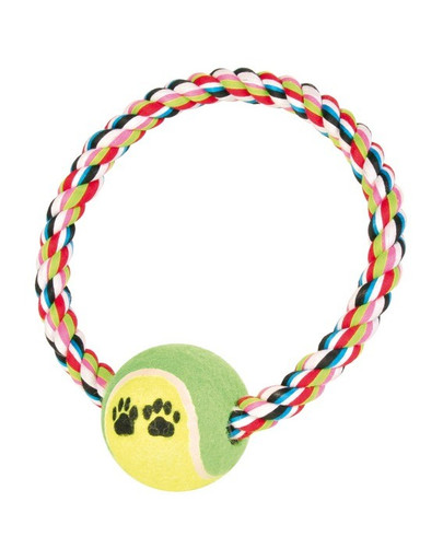 TRIXIE Tauring mit Tennisball