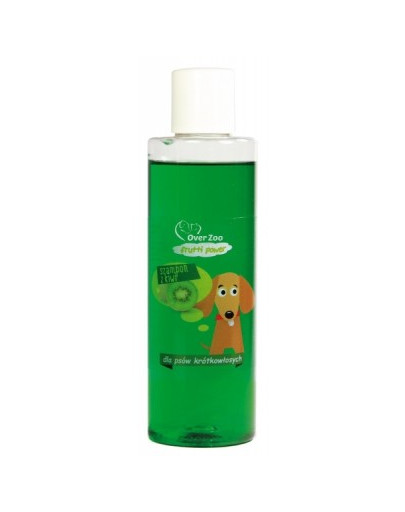 OVER ZOO Shampoo mit Kiwi für kurzhaarige Hunde 200 ml
