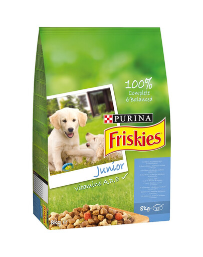 FRISKIES Junior met Kip, Melk en Groenten 8 kg