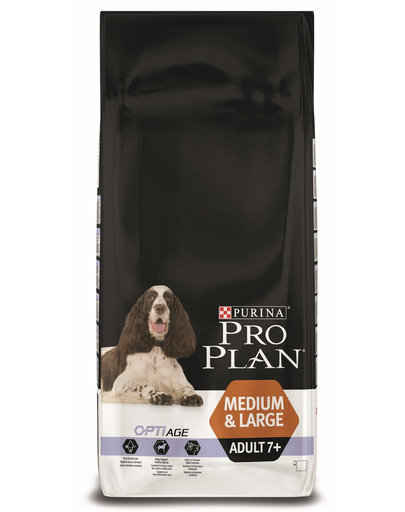 PURINA PRO PLAN Medium & Large Adult 7+ mit OPTIAGE Reich an Huhn 14kg