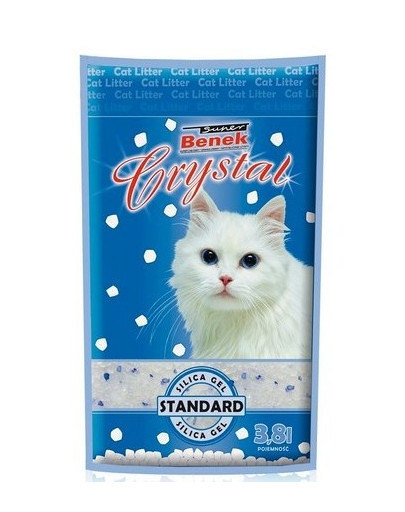 BENEK Super crystal Katzenstreu 3.8l