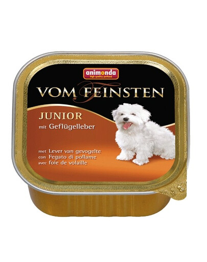 ANIMONDA Vom Feinsten Junior 150g Gevogeltelever