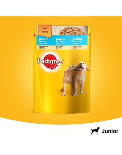 PEDIGREE Junior Huhn mit Reis in Gelee 100g