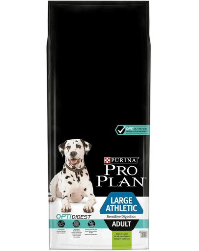 PURINA Pro Plan Large Athletic Adult Sensitive Digestion OptiDigest Lamb 14 kg