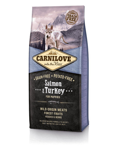 CARNILOVE Puppies Salmon & turkey 12 kg