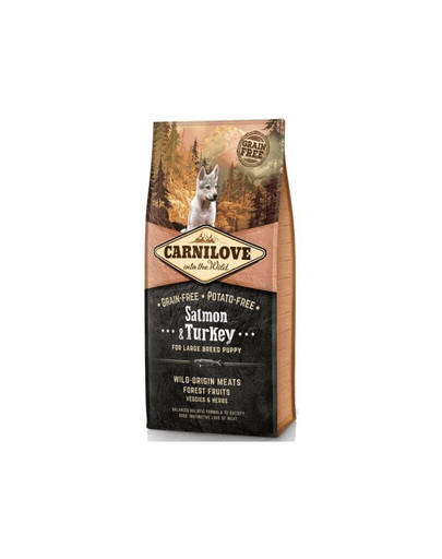 CARNILOVE Puppy Salmon & Turkey 1,5 kg