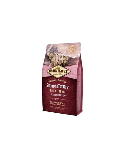CARNILOVE Salmon & Turkey Kitten 2 kg