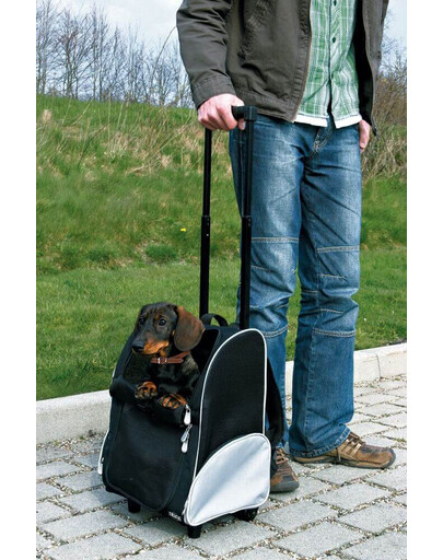 TRIXIE Trolley/Rucksack für Hund 32×45×25 cm