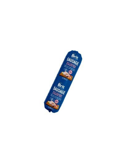 BRIT Sausage Chicken & White Fish 800 g