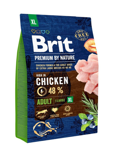BRIT Premium By Nature Adult Extra Large XL 3 kg