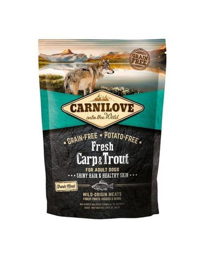 CARNILOVE Adult Fresh Carp & Trout 1,5 kg