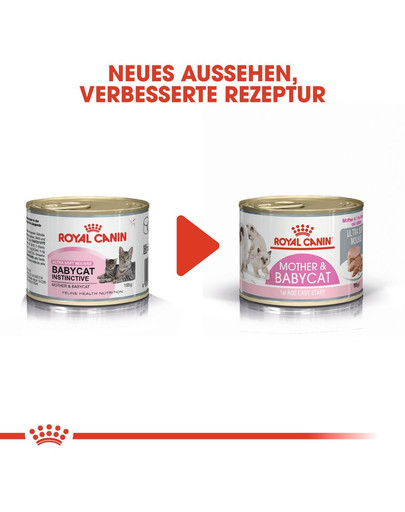 ROYAL CANIN MOTHER & BABYCAT Mousse für tragende Katzen und Kitten 195 g