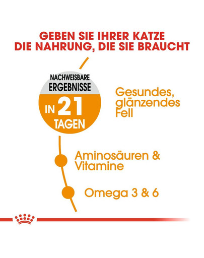 ROYAL CANIN Hair & Skin Care Katzenfutter trocken für gesundes Fell 400 g