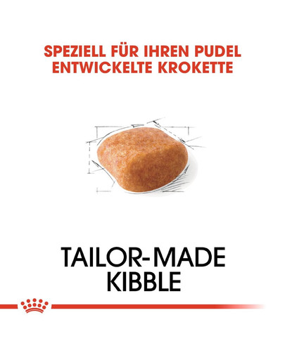 ROYAL CANIN Poodle Adult Hundefutter trocken für Pudel 1,5 kg